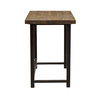 Alaterre Furniture 21" D X 32 W X 30 H, Rustic Natural/Black, Solid Birch Wood and Metal AMBA0520